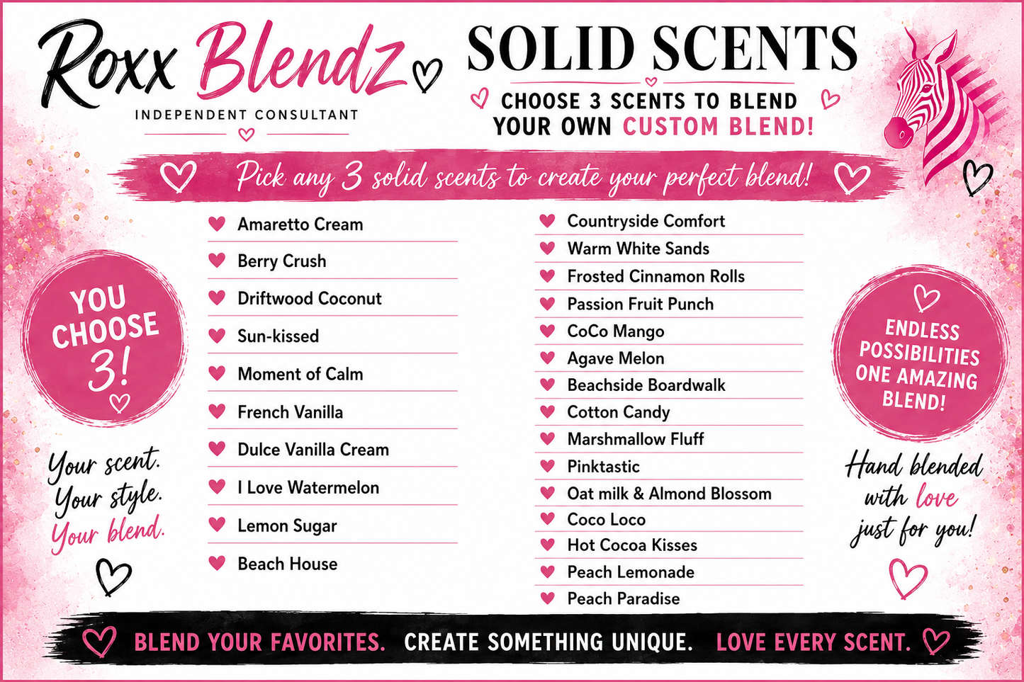 Solid Sprinkle Scents